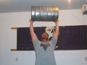 keg lifting training strongman strength
